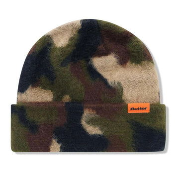 Butter Goods - Mohair Camo Cuff Beanie Fatigue.
