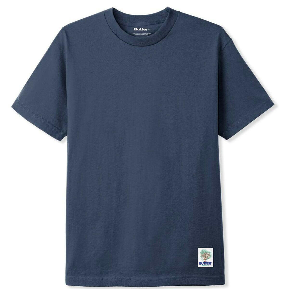 Butter Goods - Organic Tee Navy.
