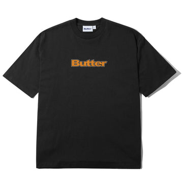 Butter Goods - Outline Logo Tee Black.