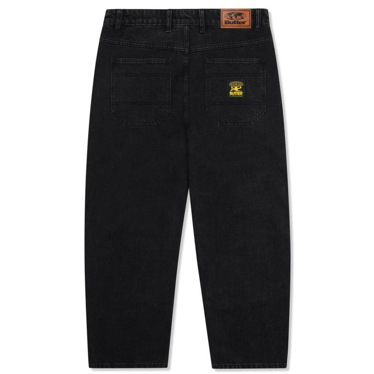 Butter Goods - Patch Pocket Denim Jeans Washed Black.