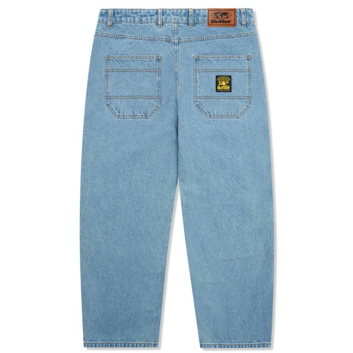Butter Goods - Patch Pocket Denim Jeans Washed Indigo.