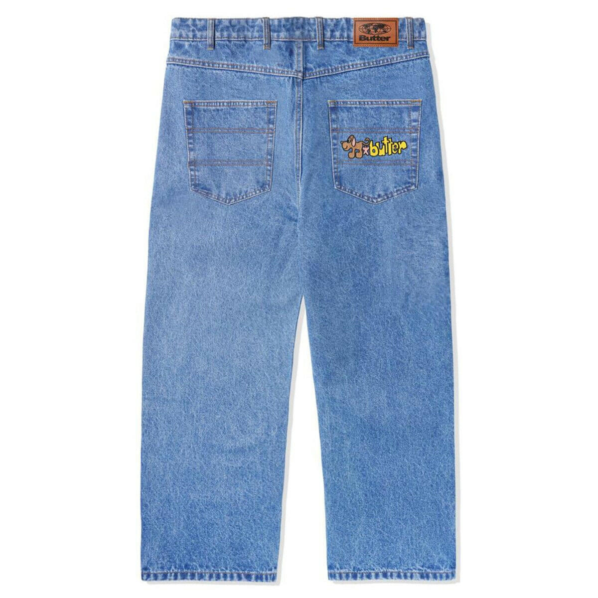 Butter Goods - Pooch Relaxed Denim Jeans Washed Indigo.