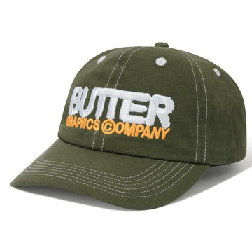Butter Goods - Program 6 Panel Cap Army.