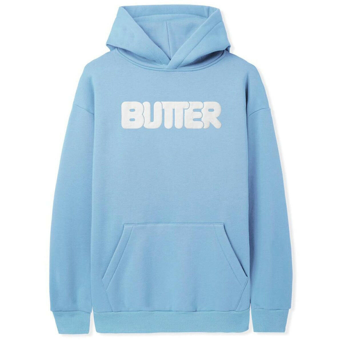 Butter Goods - Rounded Logo Hoodie Sky.