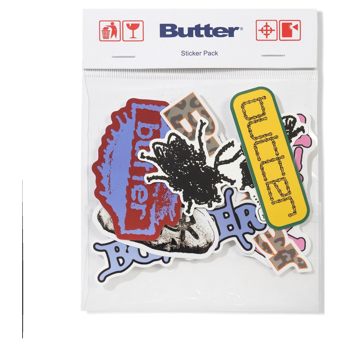 Butter Goods Q426-D1 Sticker Pack Multi - front