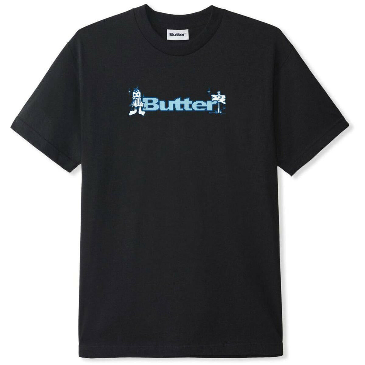 Butter Goods - Quest Logo Tee Black.