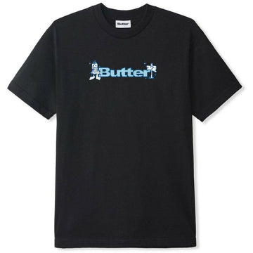 Butter Goods - Quest Logo Tee Black.