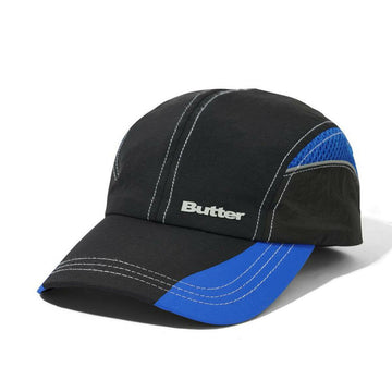 Butter Goods - Race 4 Panel Cap Black.