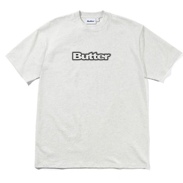 Butter Goods Radiant Logo Tee Ash