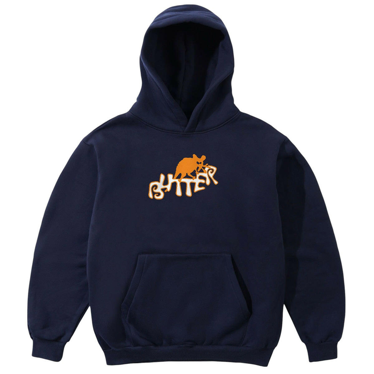 Butter Goods - Rascal Hoodie Navy.