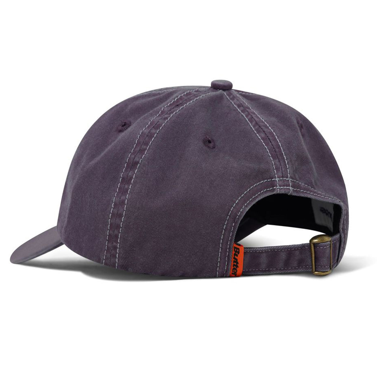 Butter Goods Registered 6 Panel Cap Washed Dusk Back.