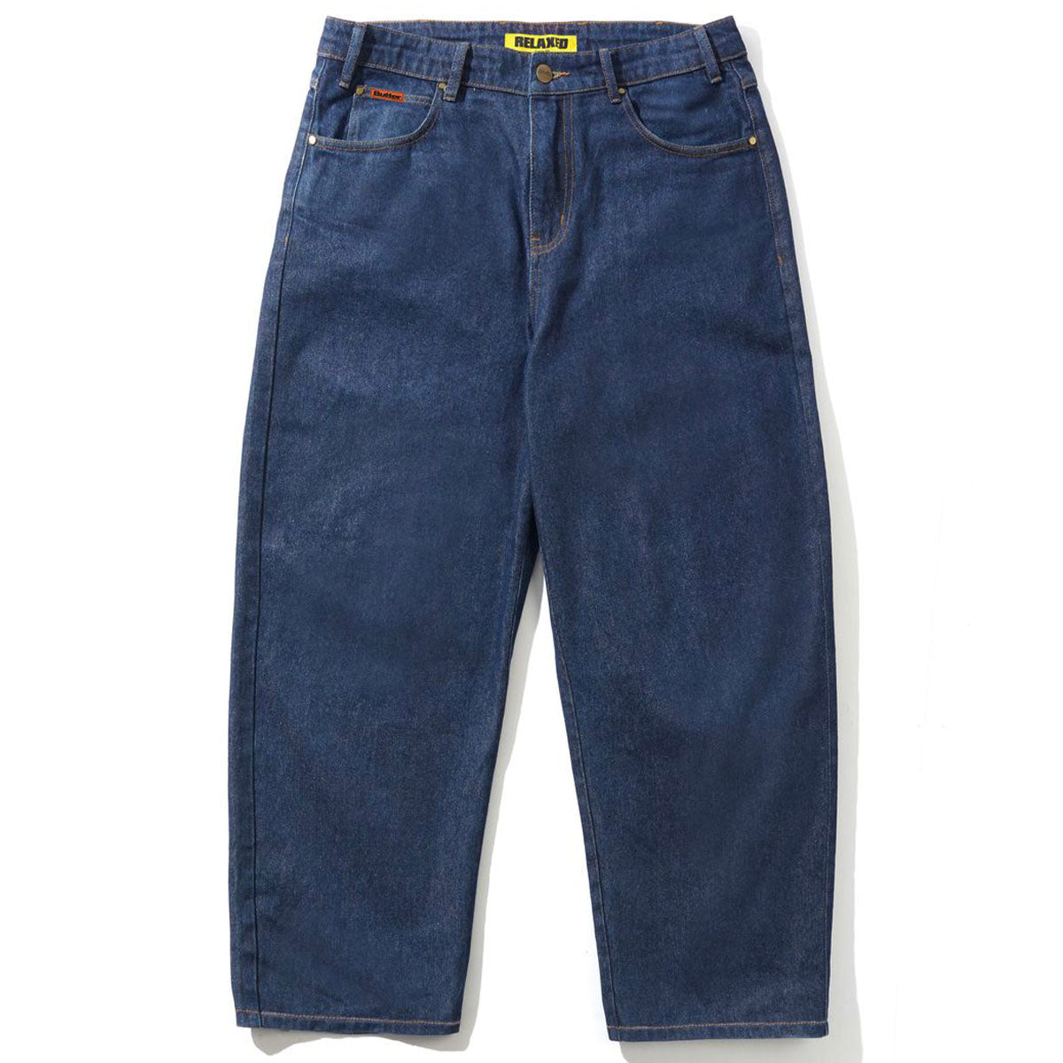 Butter Goods - Relaxed Denim Jeans Dark Indigo.