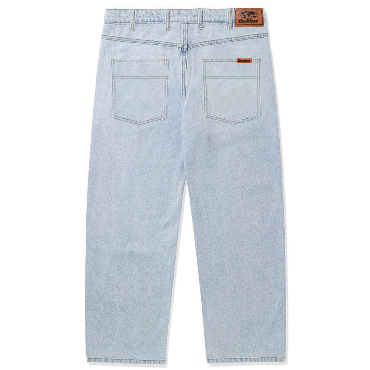 Butter Goods - Relaxed Denim Jeans Light Blue.