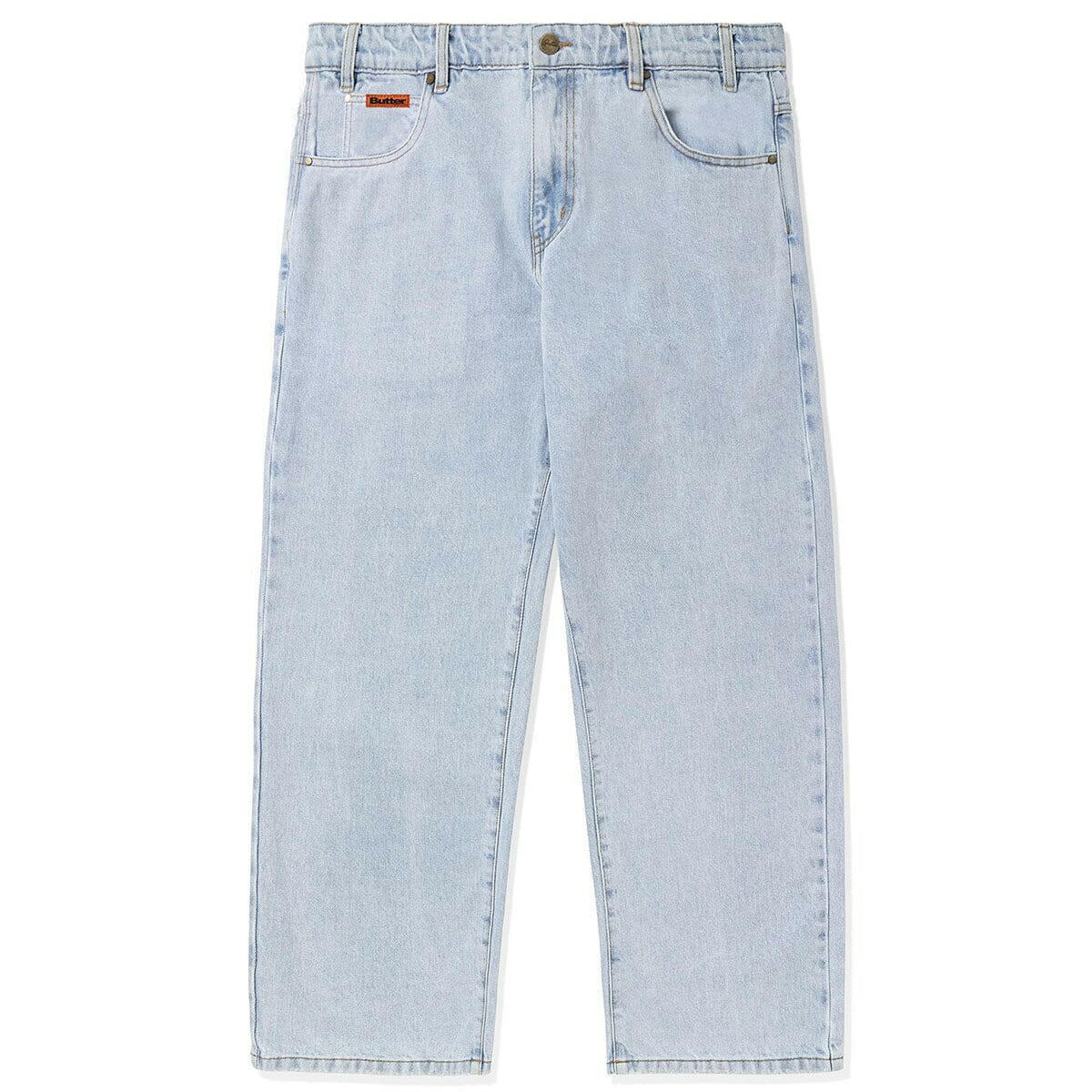 Butter Goods - Relaxed Denim Jeans Light Blue.