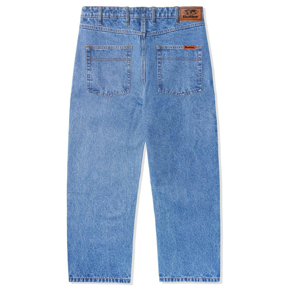Butter Goods Relaxed Denim Jeans Washed Indigo.