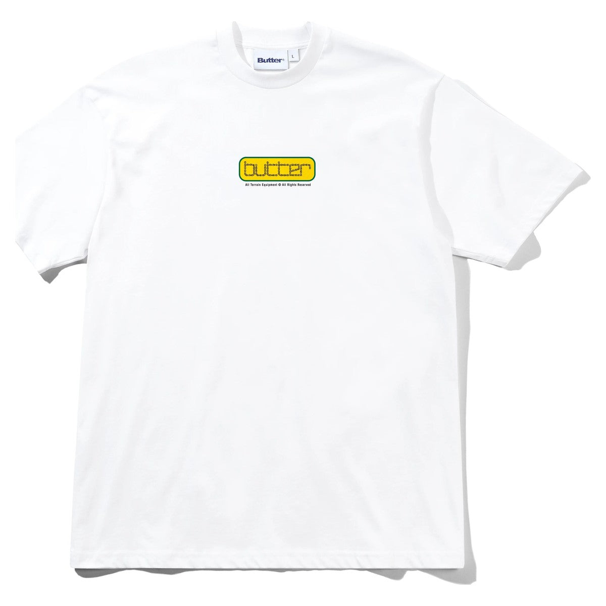 Butter Goods Reserved Tee White - front