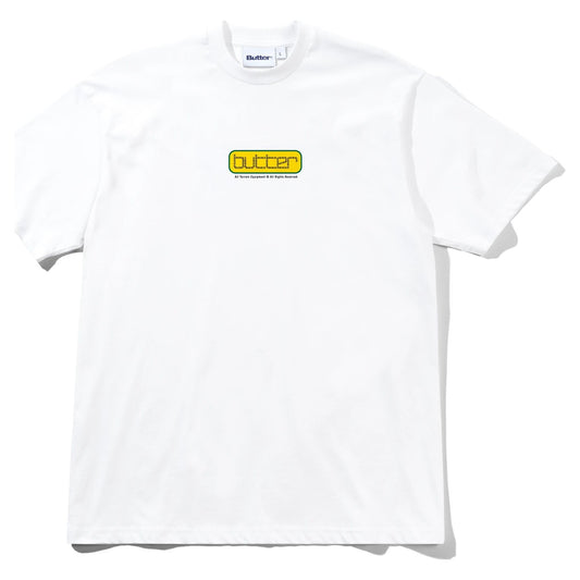 Butter Goods Reserved Tee White - front