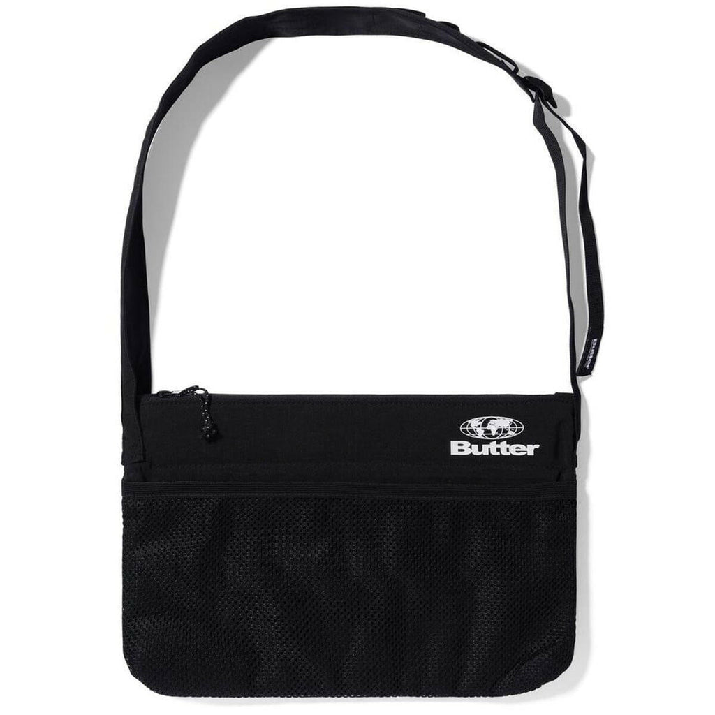 Butter Goods Ripstop Puffer Side Bag Black