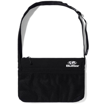Butter Goods - Ripstop Puffer Side Bag Black.