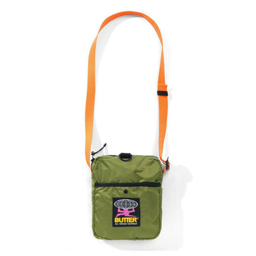 Butter Goods - Ripstop Side Bag Green.