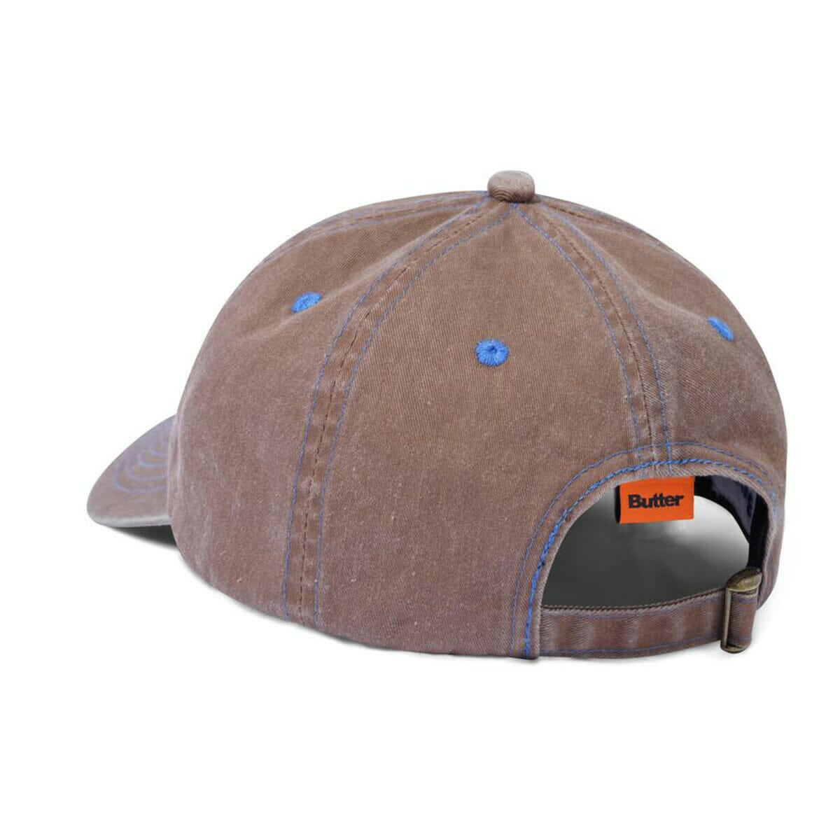 Butter Goods - Rounded Logo 6 Panel Cap Bark.