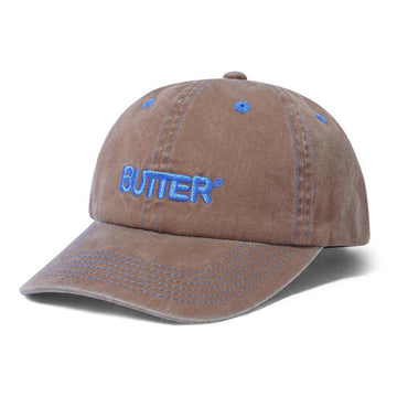 Butter Goods - Rounded Logo 6 Panel Cap Bark.