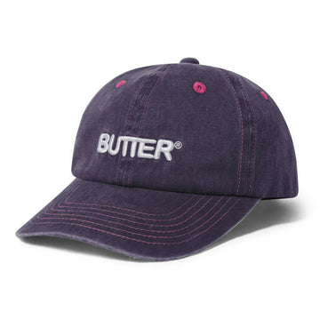 Butter Goods - Rounded Logo 6 Panel Cap Dusk.