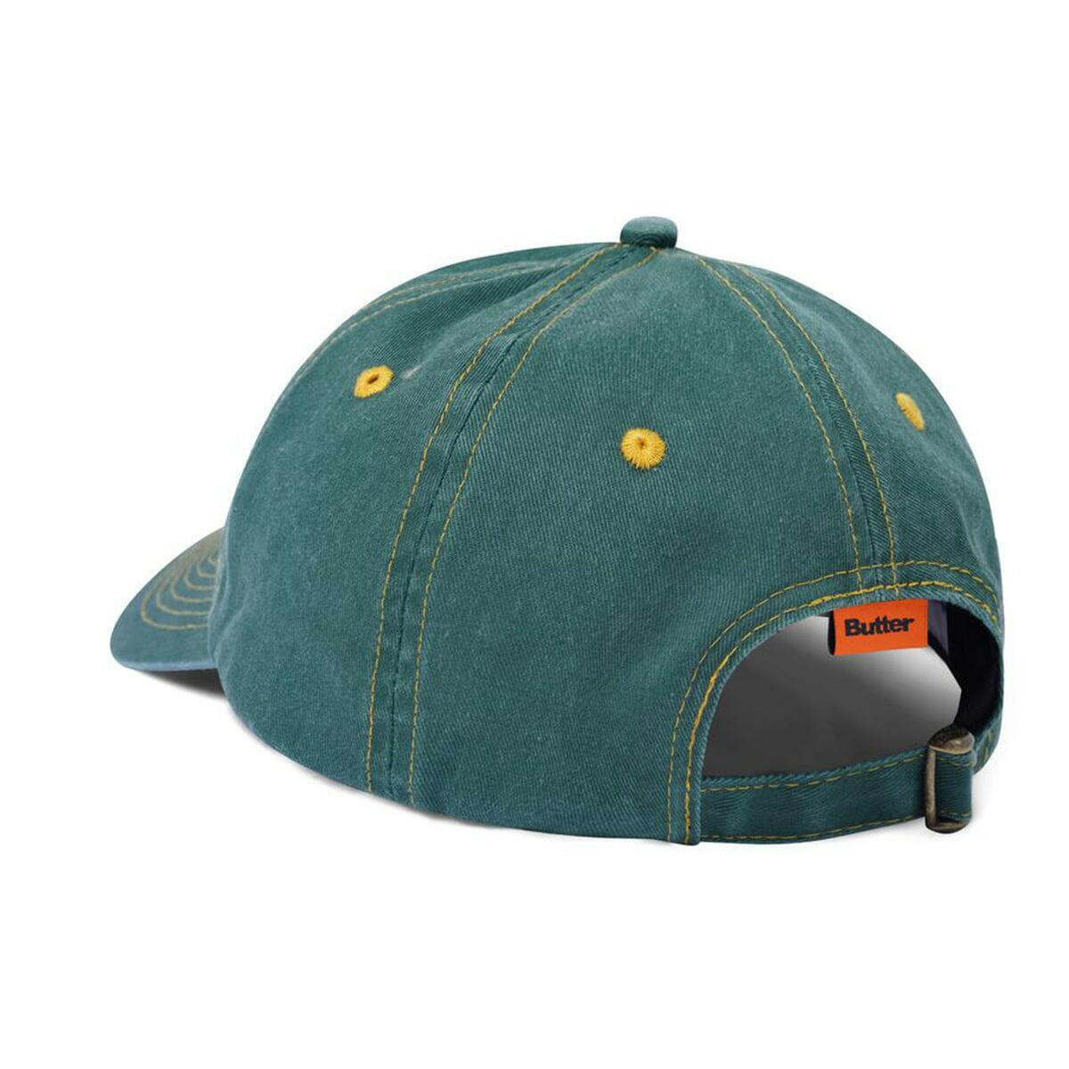 Butter Goods - Rounded Logo 6 Panel Cap Ivy.