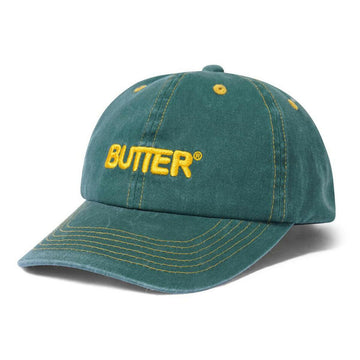 Butter Goods - Rounded Logo 6 Panel Cap Ivy.