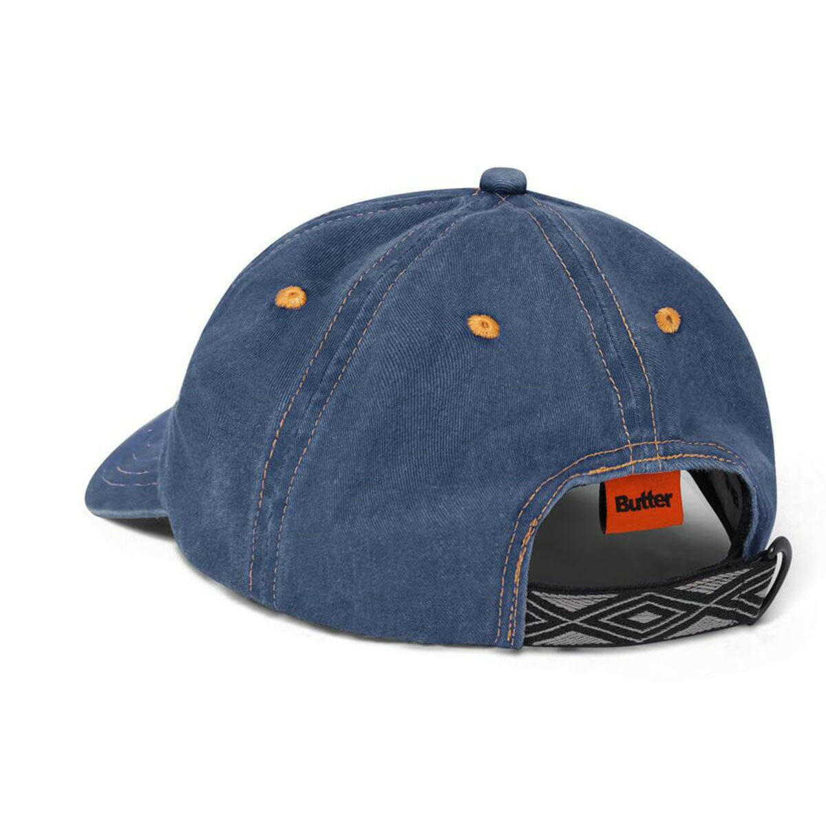 Butter Goods - Rounded Logo 6 Panel Cap Slate.