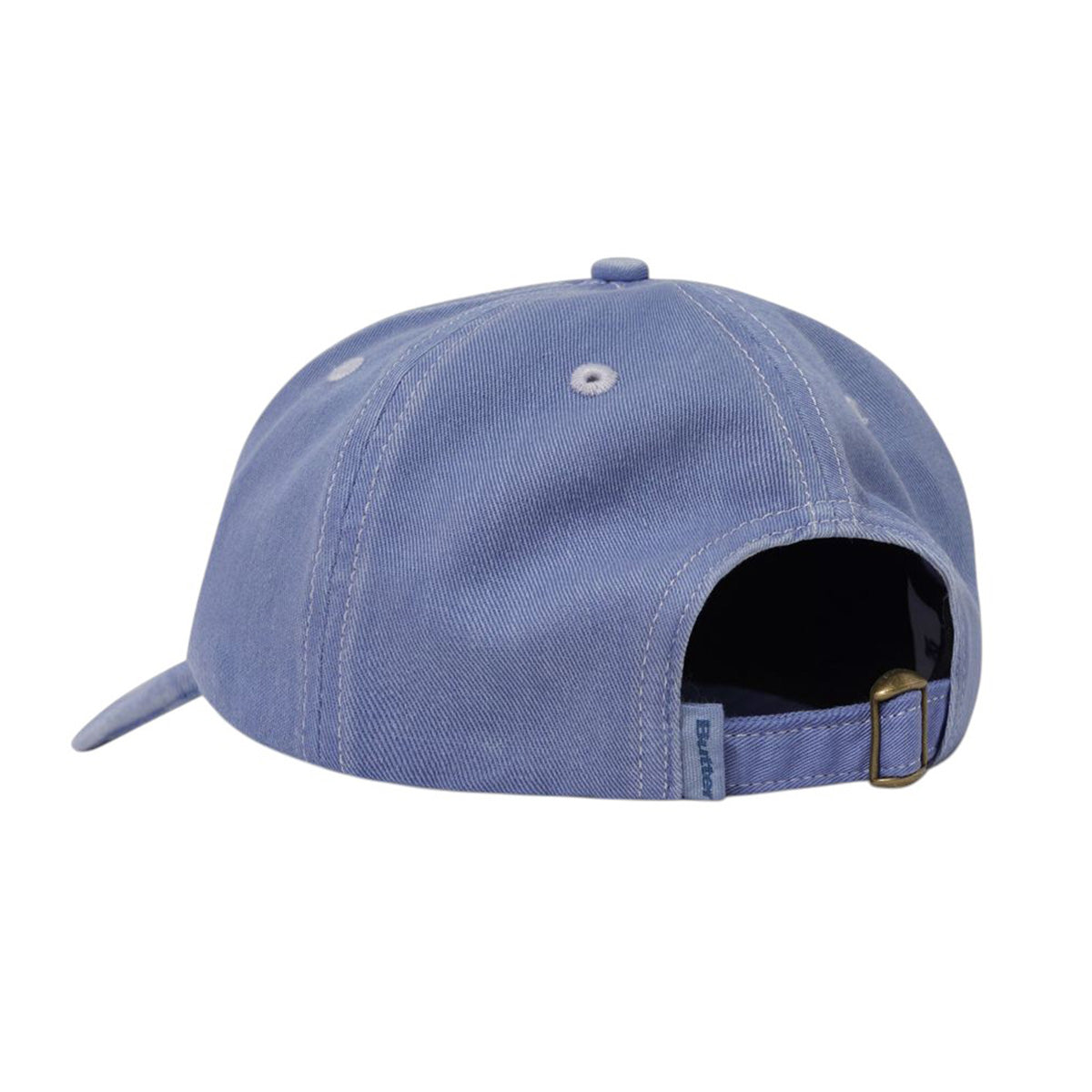 Butter Goods Rounded Logo 6 Panel Cap Washed Sky Back