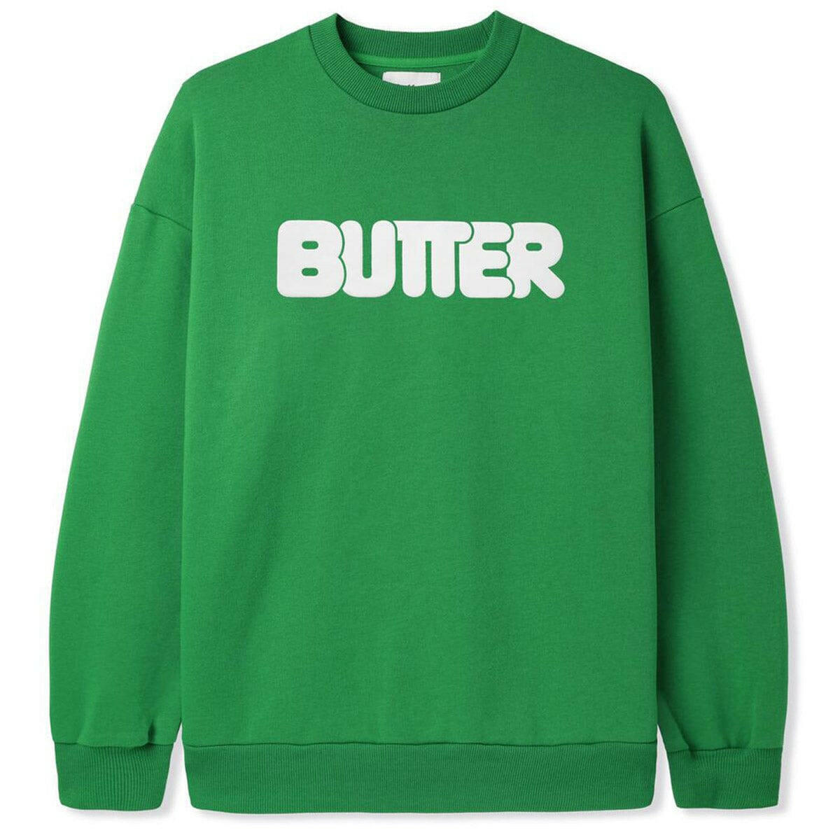 Butter Goods - Rounded Logo Crew Grass.