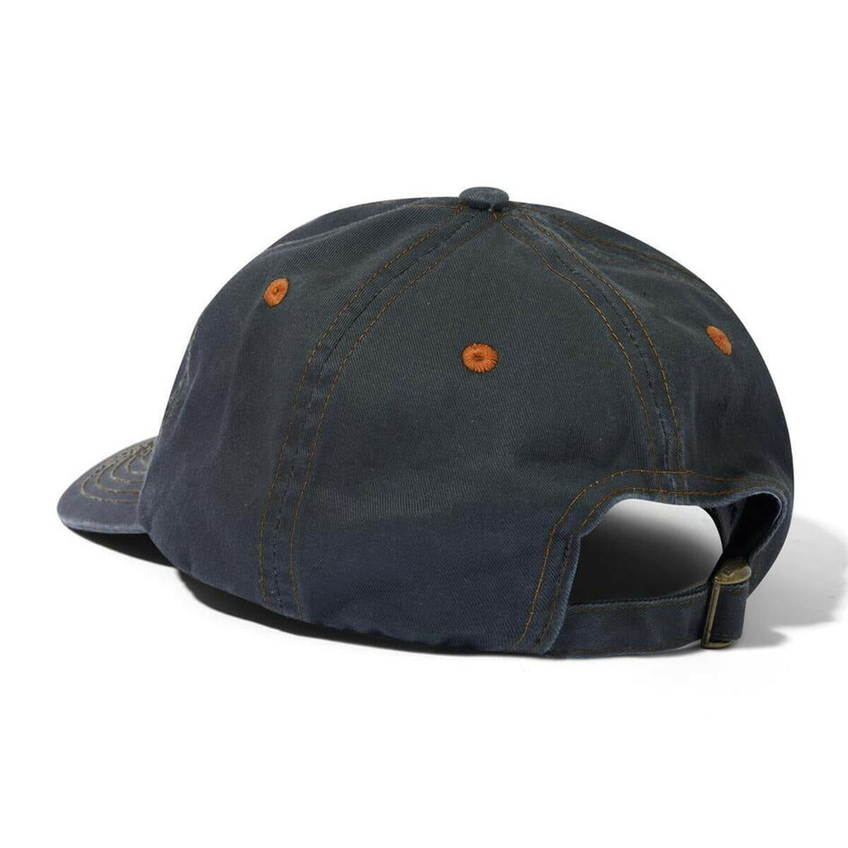 Butter Goods - Rounded Logo 6 Panel Cap Black.