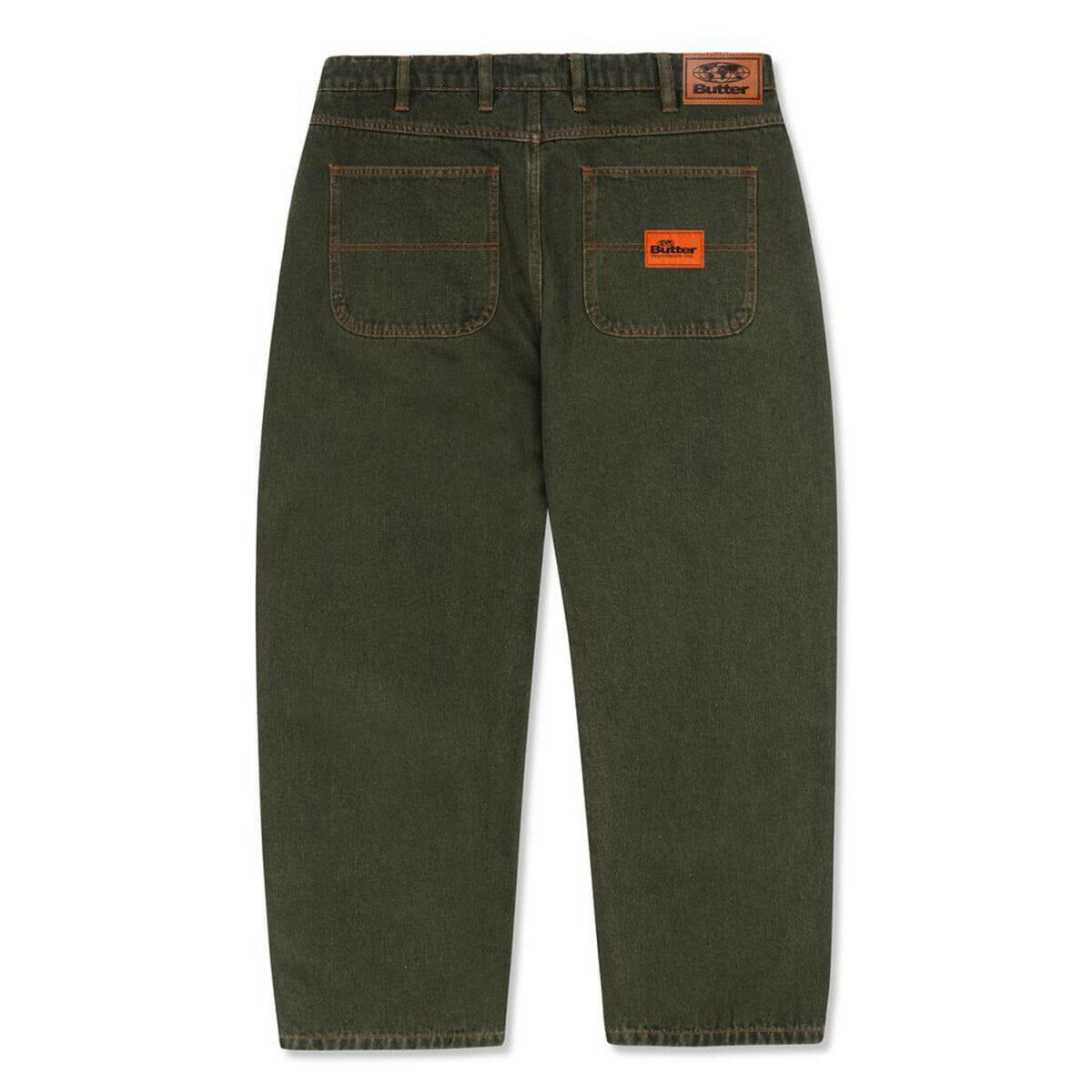 Butter Goods - Santosuosso Denim Jeans Dark Army Wash.