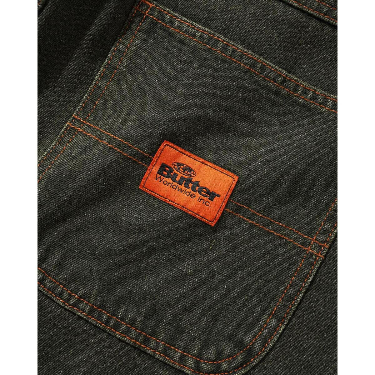 Butter Goods - Santosuosso Denim Jeans Dark Army Wash.
