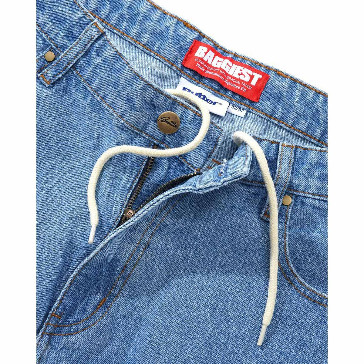 Butter Goods - Santosuosso Denim Jeans Washed Indigo.