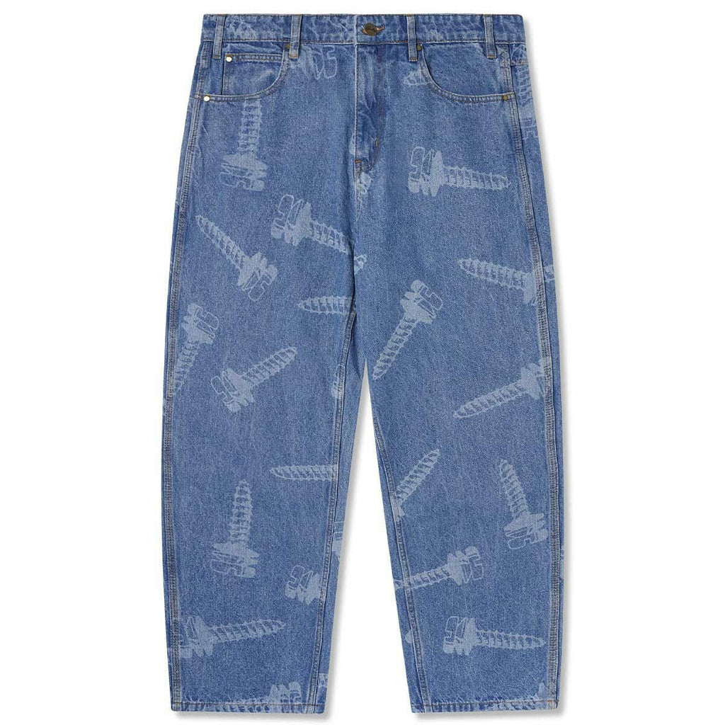 Butter Goods Screw Denim Jeans Washed Indigo