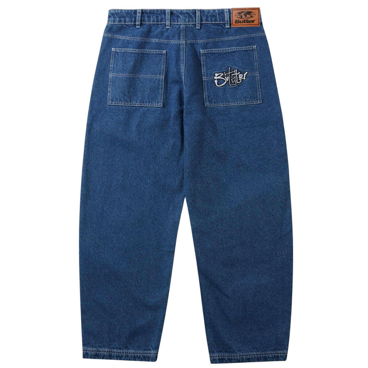 Butter Goods - Scribble Denim Jeans Mid Blue.
