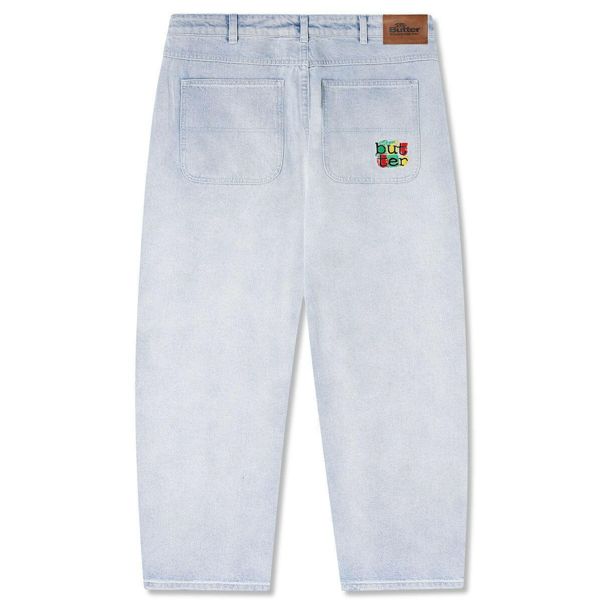 Butter Goods - Scribble Denim Jeans Light Blue.