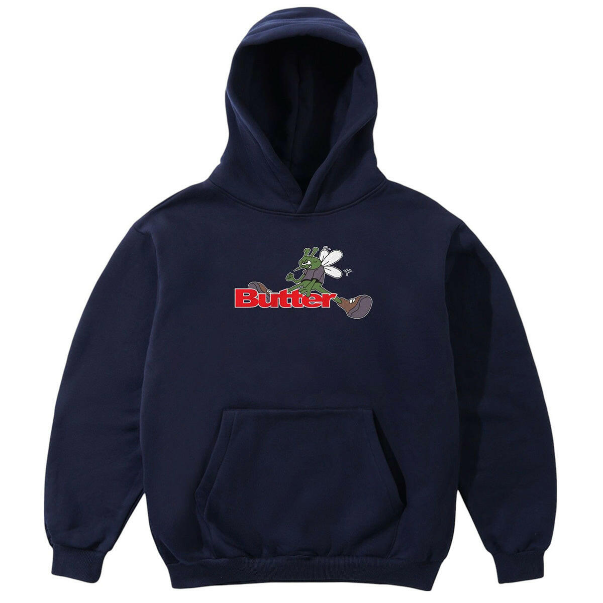 Butter Goods - Skeeter Hoodie Navy.