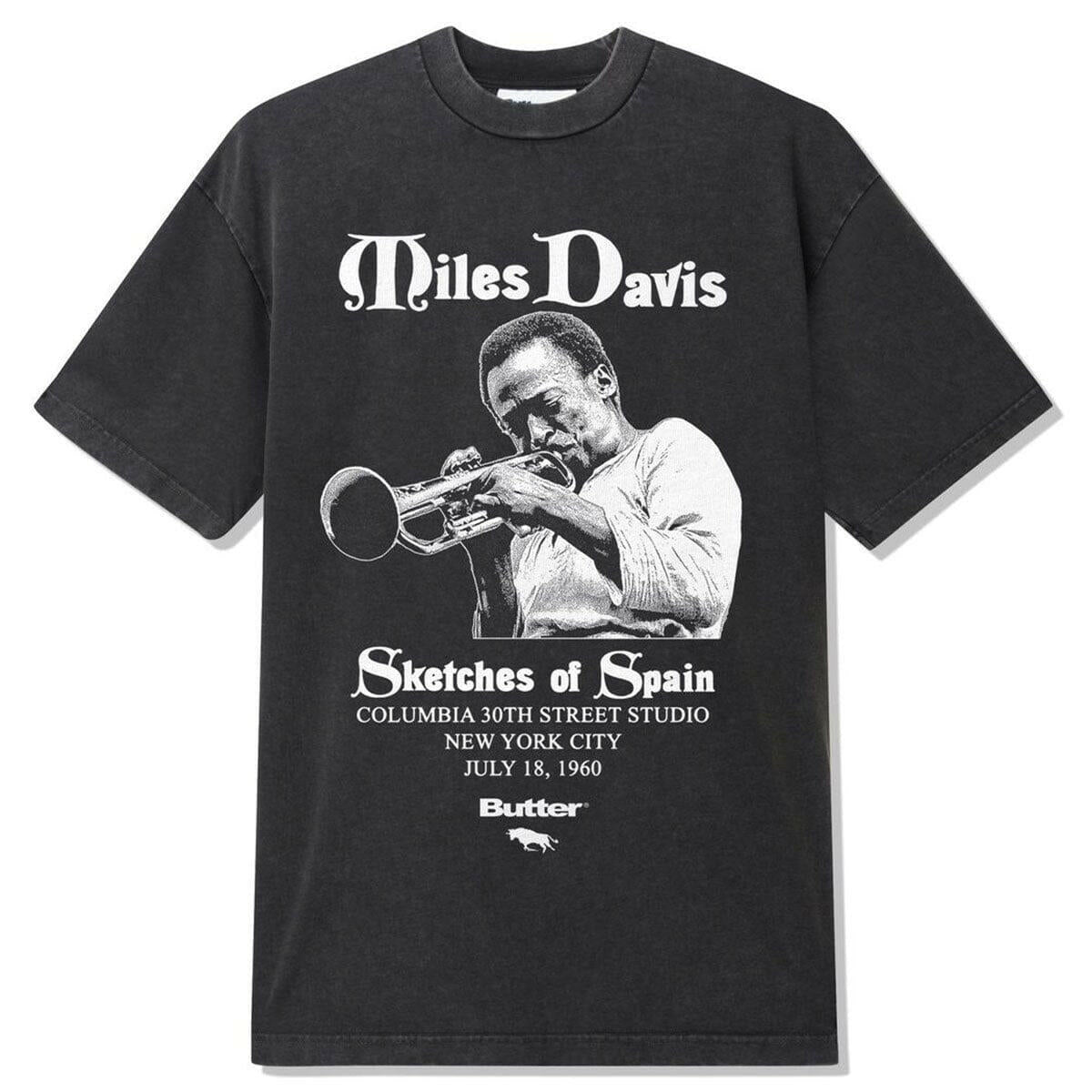 Butter Goods - Miles Davis Sketches Of Spain Tee Black.