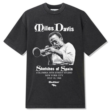 Butter Goods - Miles Davis Sketches Of Spain Tee Black.