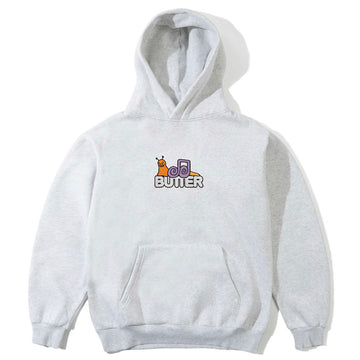 Butter Goods - Snail Hoodie Ash.