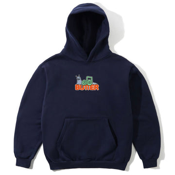 Butter Goods - Snail Hoodie Navy.