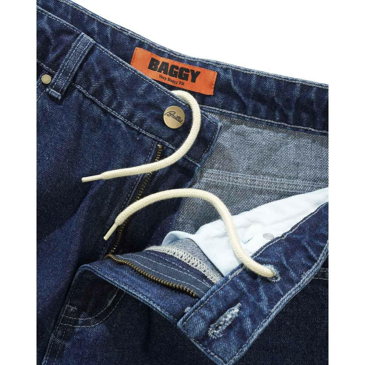 Butter Goods - Spider Denim Jeans Dark Indigo.