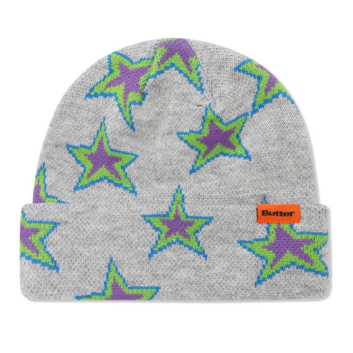 Butter Goods - Star Beanie Grey.