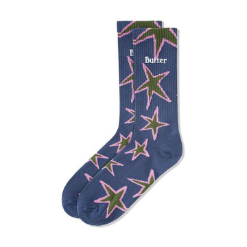 Butter Goods - Star Socks Prussian.