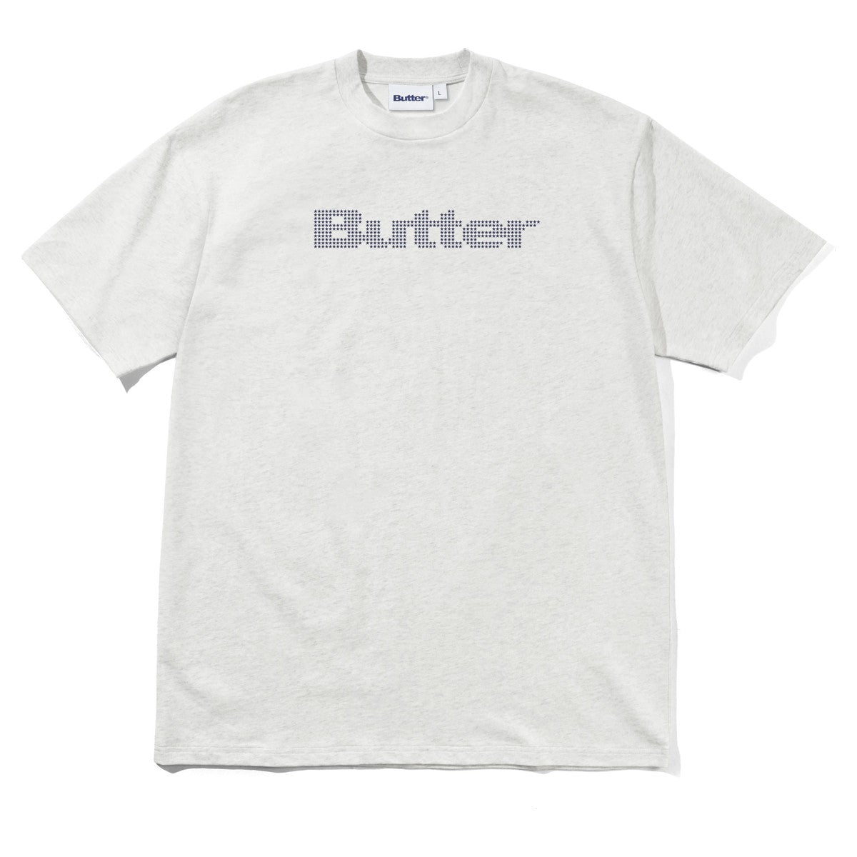 Butter Goods Stars Tee Ash - front