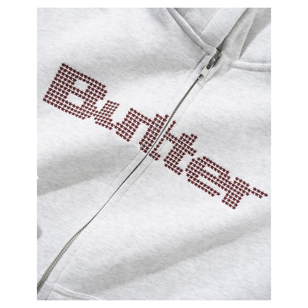 Butter Goods Stars Zip-Thru Hood Ash - detail 1