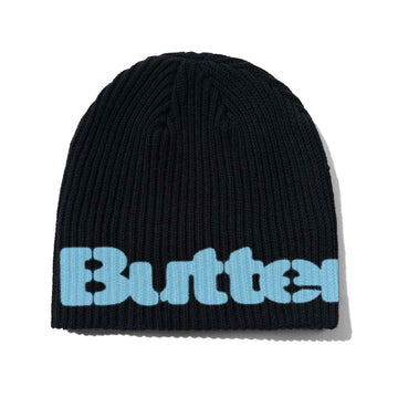 Butter Goods Stencil Skully Beanie Black
